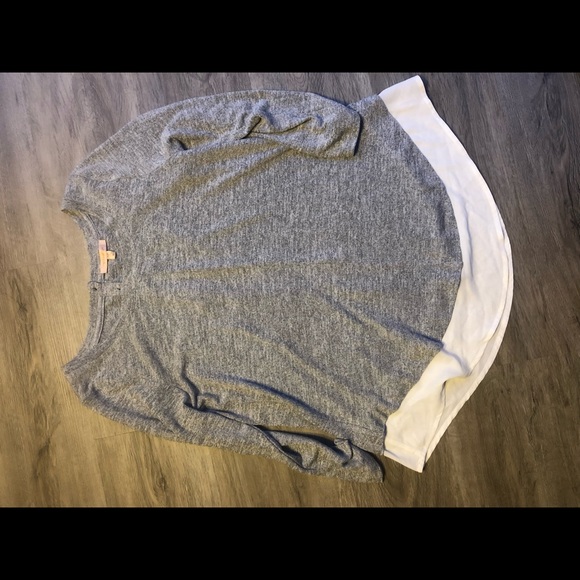 Gray sweater with buttons on back - Picture 3 of 6